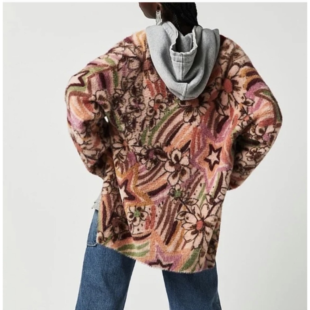 NWT Free People Carson cozy cardigan - Picture 2 of 8